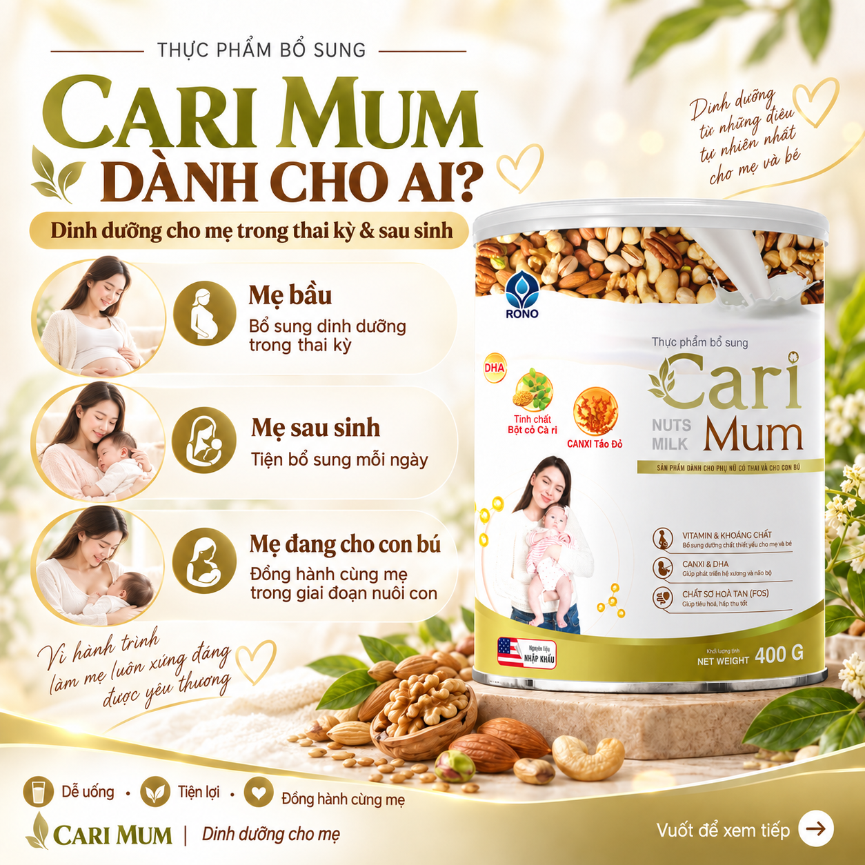 Cari Mum dành cho ai